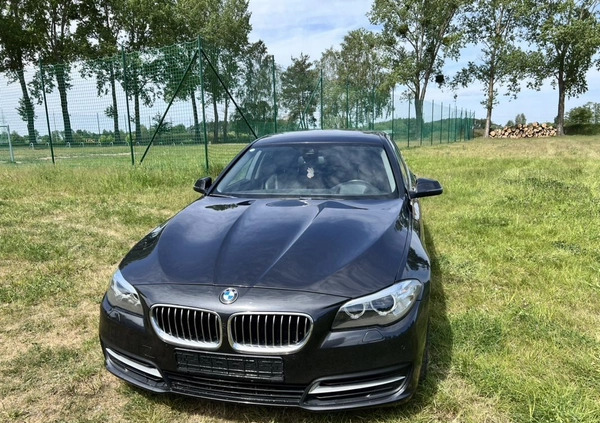 BMW Seria 5 cena 60500 przebieg: 118000, rok produkcji 2014 z Krotoszyn małe 379